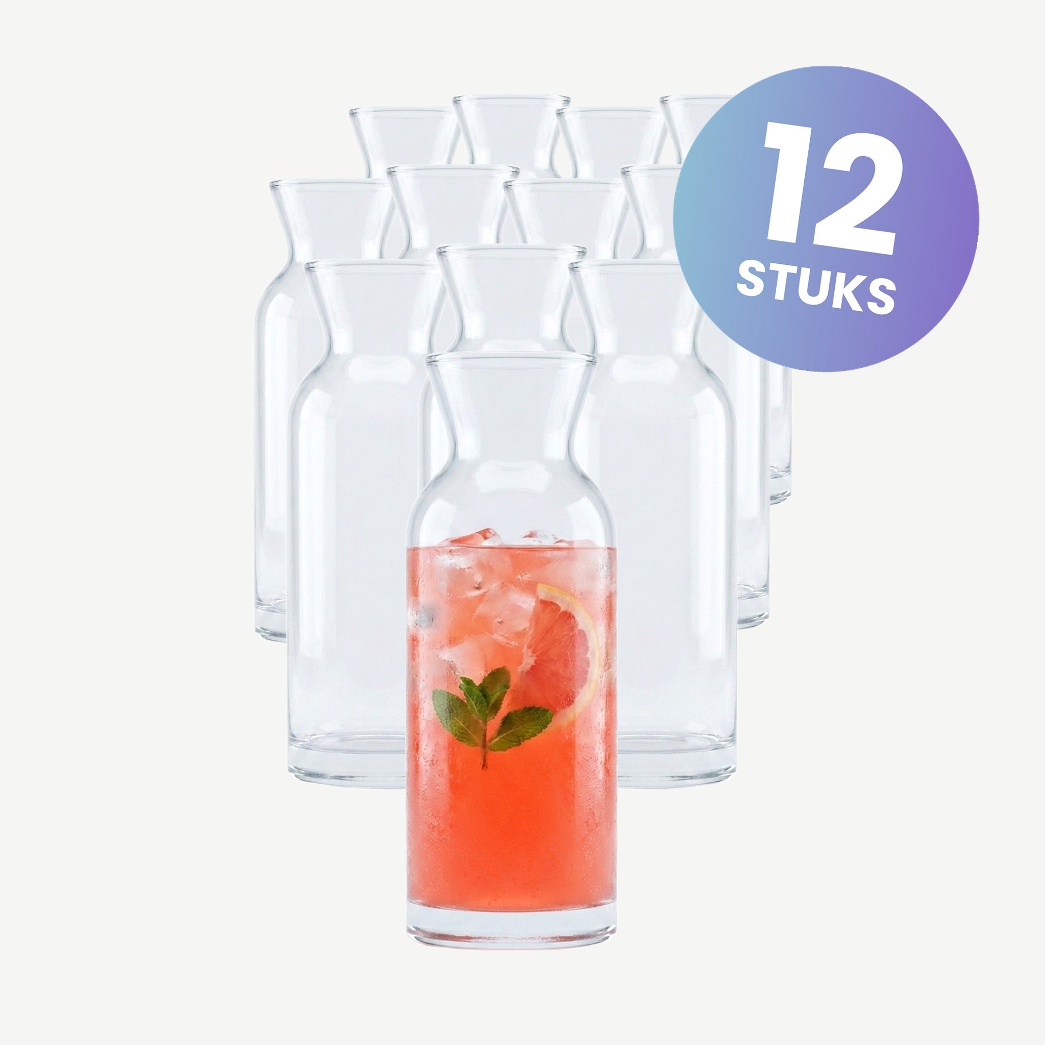 Pasabahce Modern Karaf 0,32 Liter - set van 12 glazen