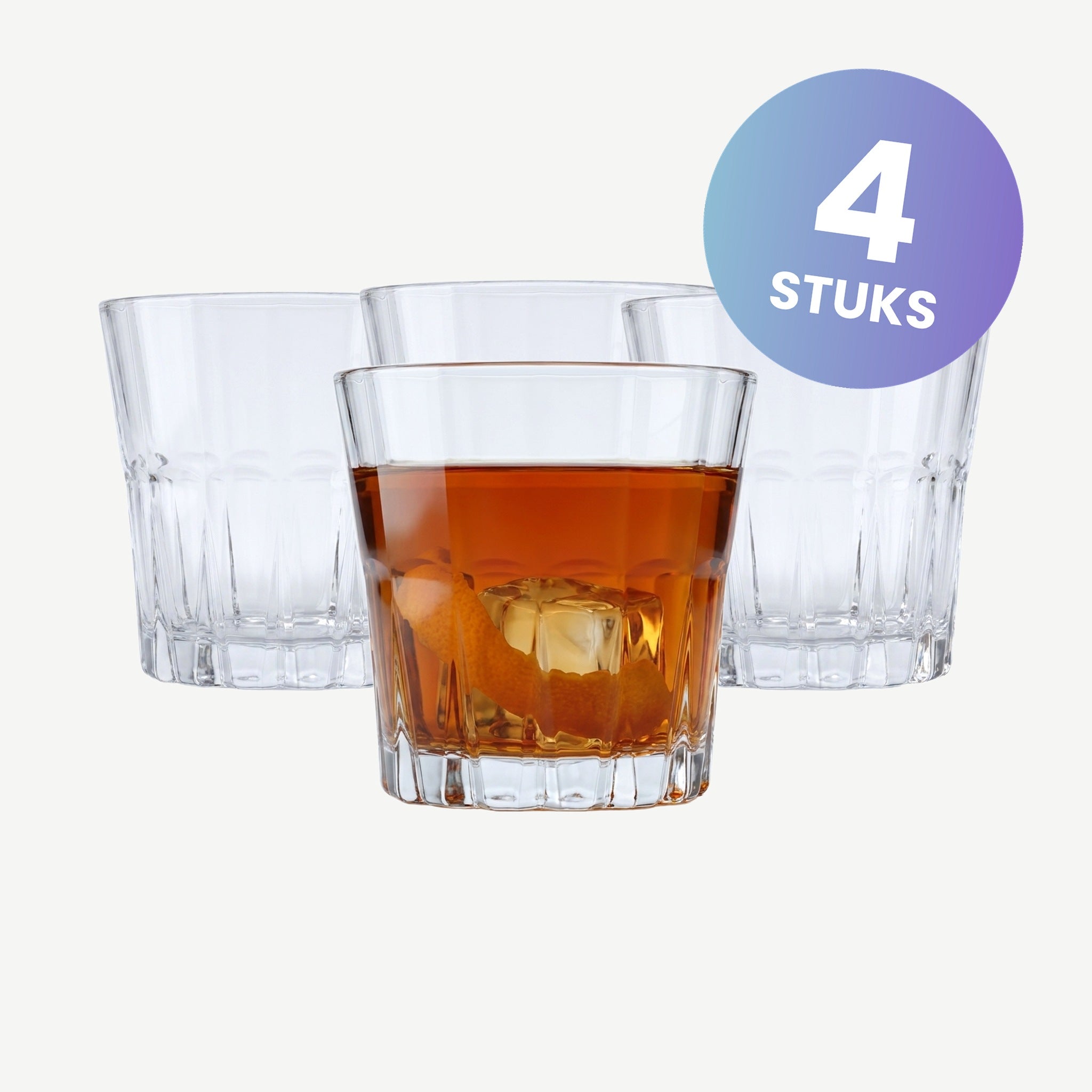 Pasabahce Sword Tumbler 21 Cl - set van 4 glazen