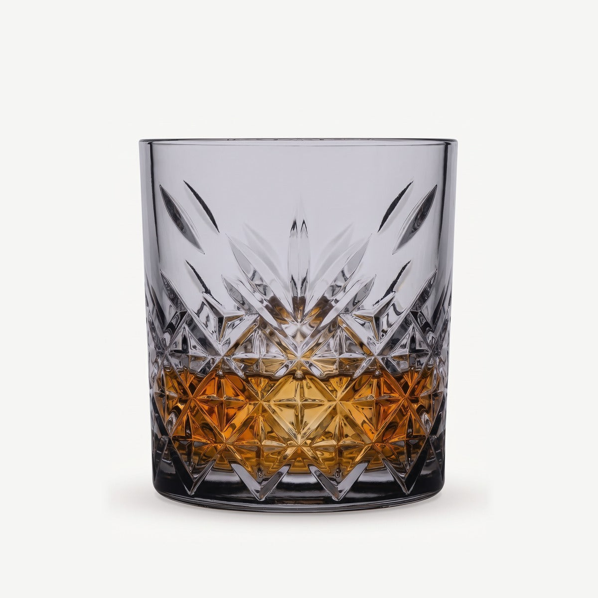 Pasabahce Timeless Tumbler 35,5 Cl Grijs - 4 Stuks gevuld