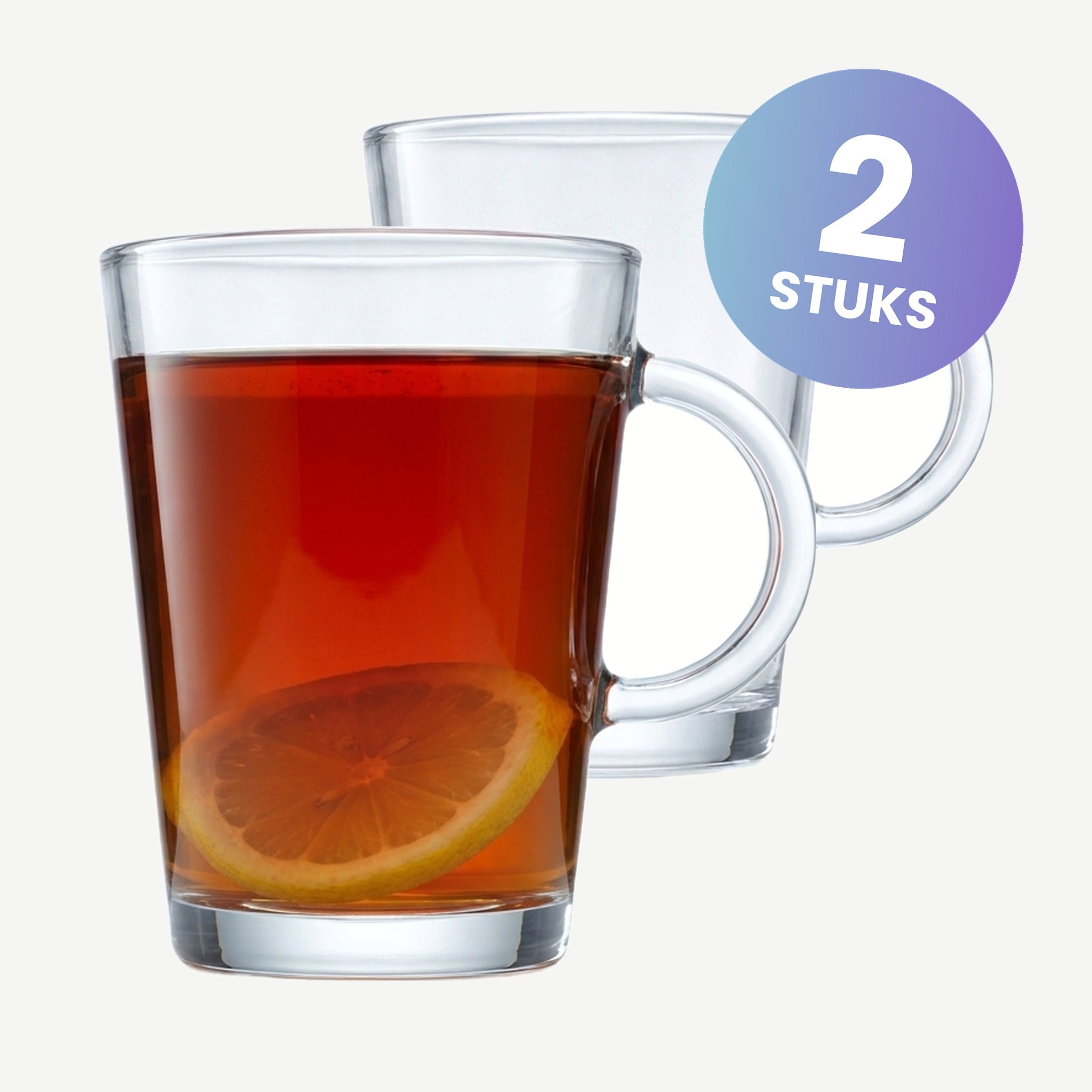 Pasabahce Tribeca Theeglas 40 Cl - set van 2 glazen