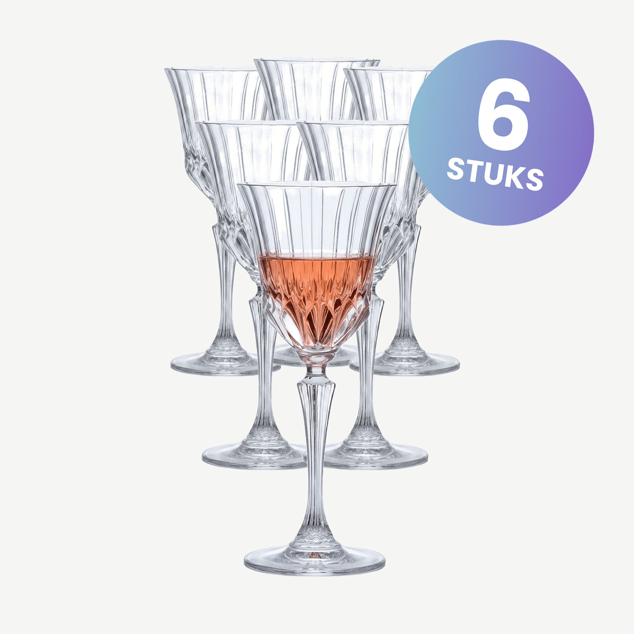 RCR Adagio Wijnglas 22 Cl - set van 6 glazen