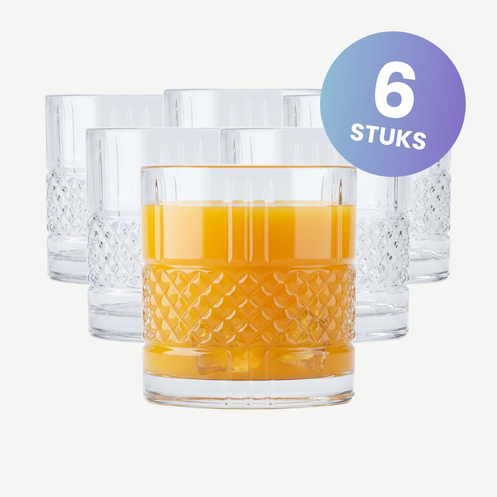 RCR Brillante Tumbler 34 Cl - set van 6 glazen