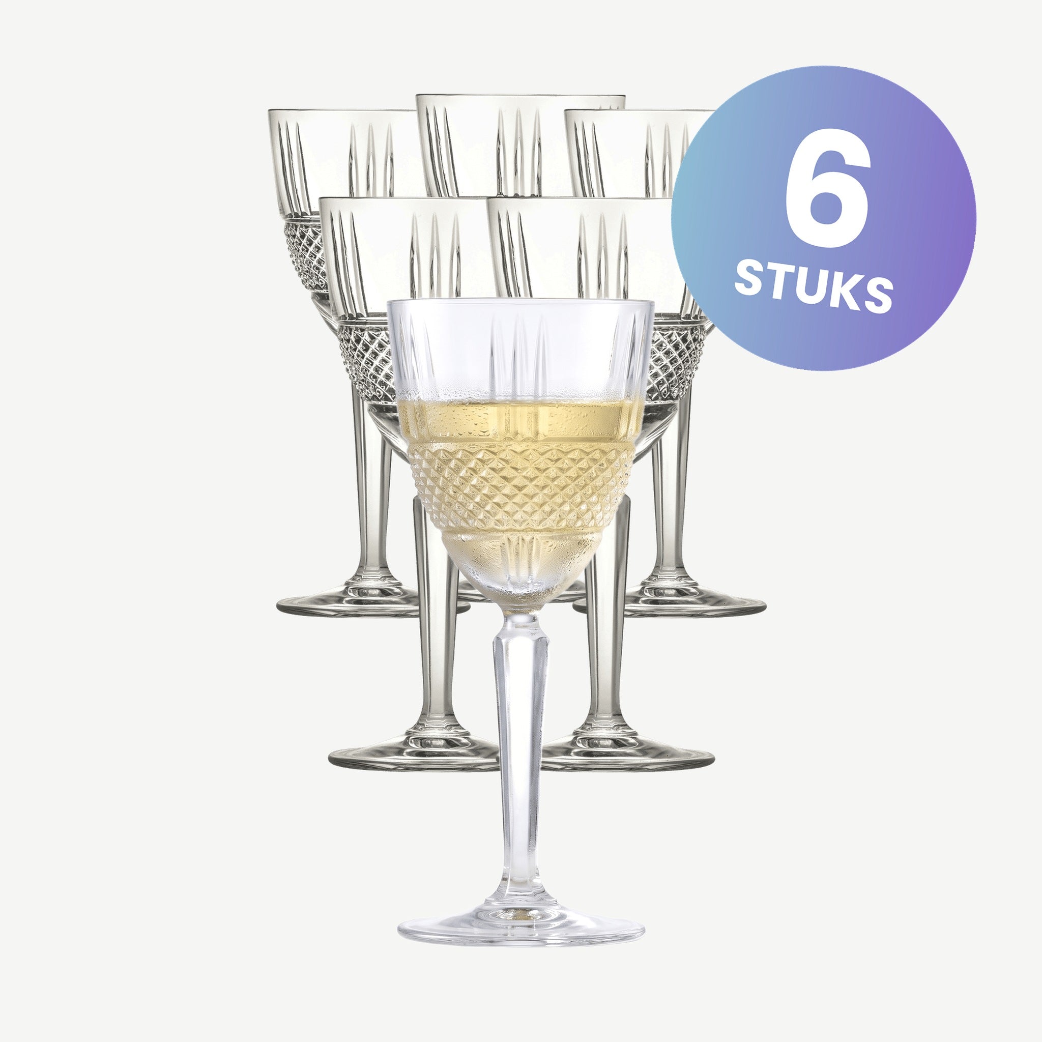 RCR Brillante Wijnglas 23 Cl - set van 6 glazen