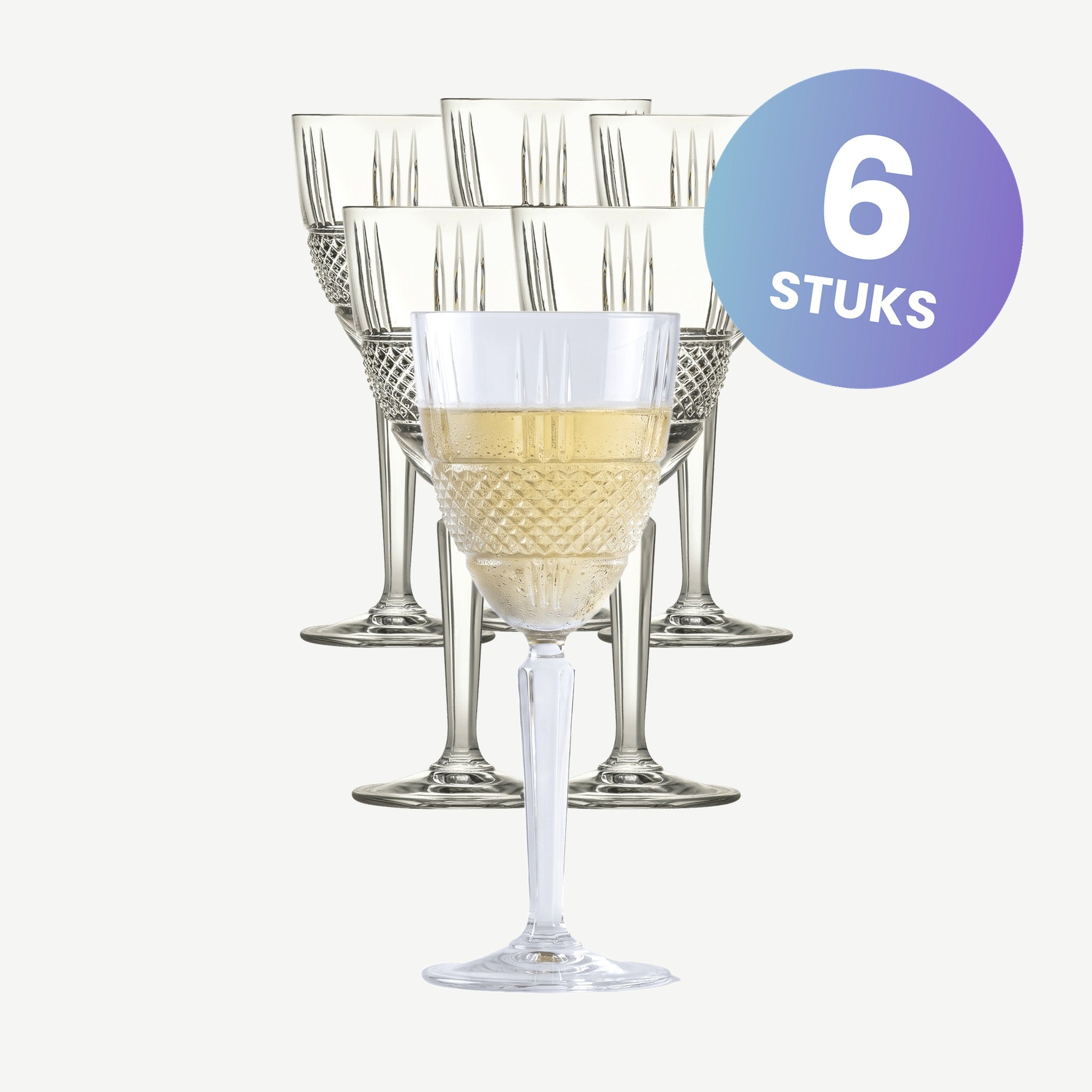 RCR Brillante Wijnglas 29 Cl - set van 6 glazen