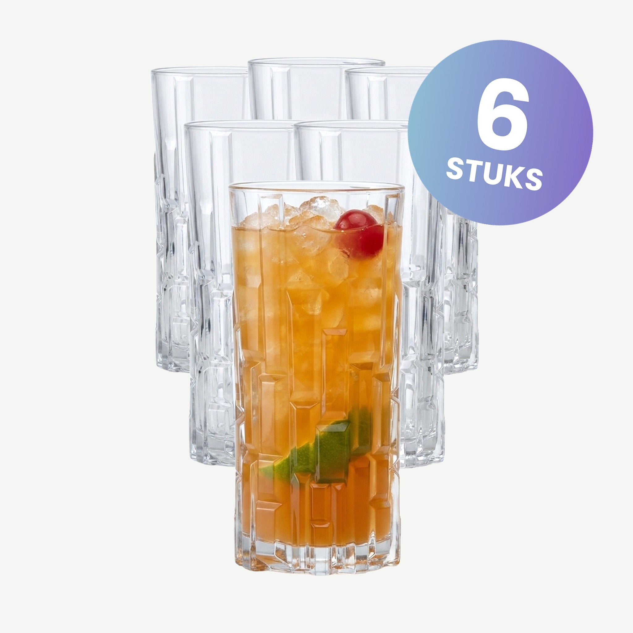 RCR Etna Longdrinkglas 34 Cl - set van 6 glazen