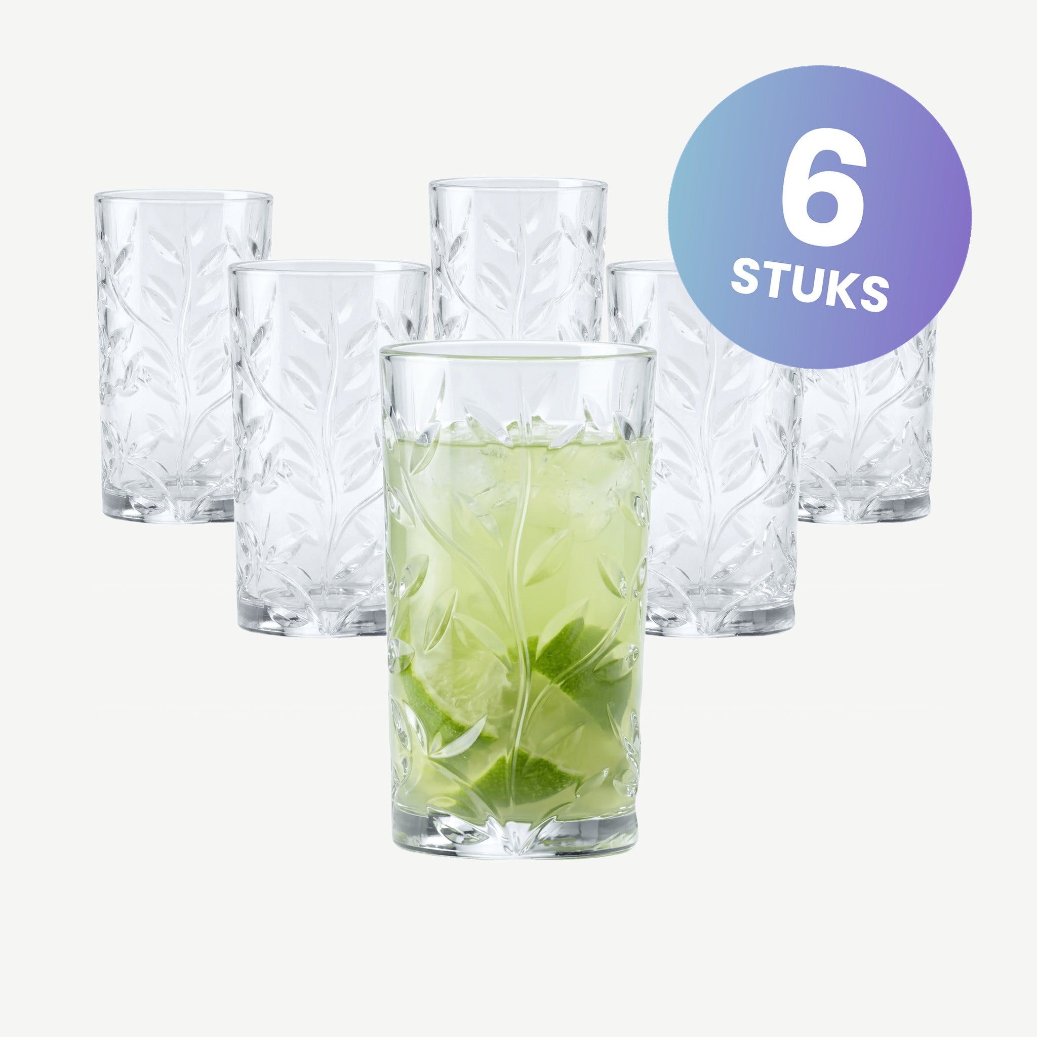 RCR Laurus Tumbler 25 Cl - set van 6 glazen
