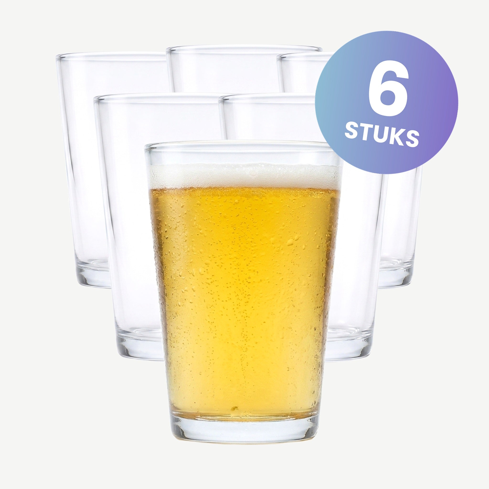 RCR Light Longdrink/Bier 55 Cl - set van 6 glazen