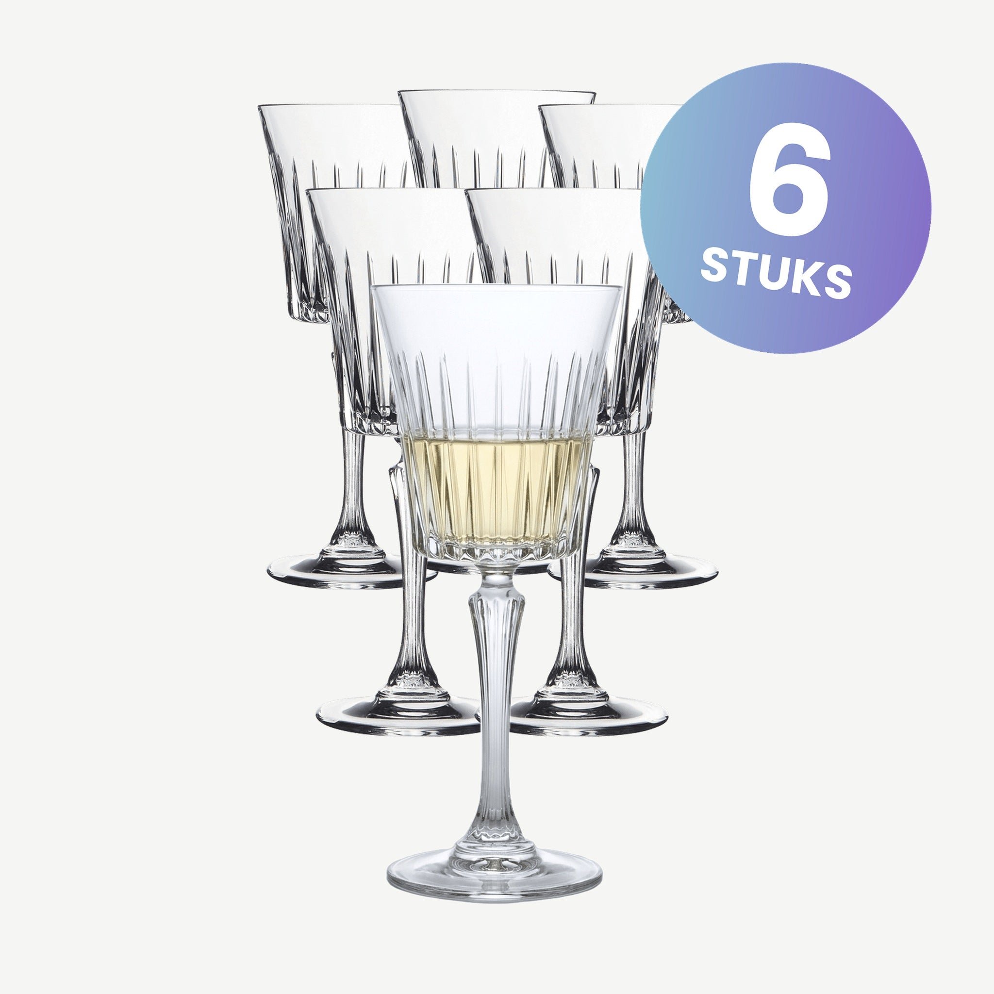 RCR Timeless Wijnglas 23 Cl - set van 6 glazen
