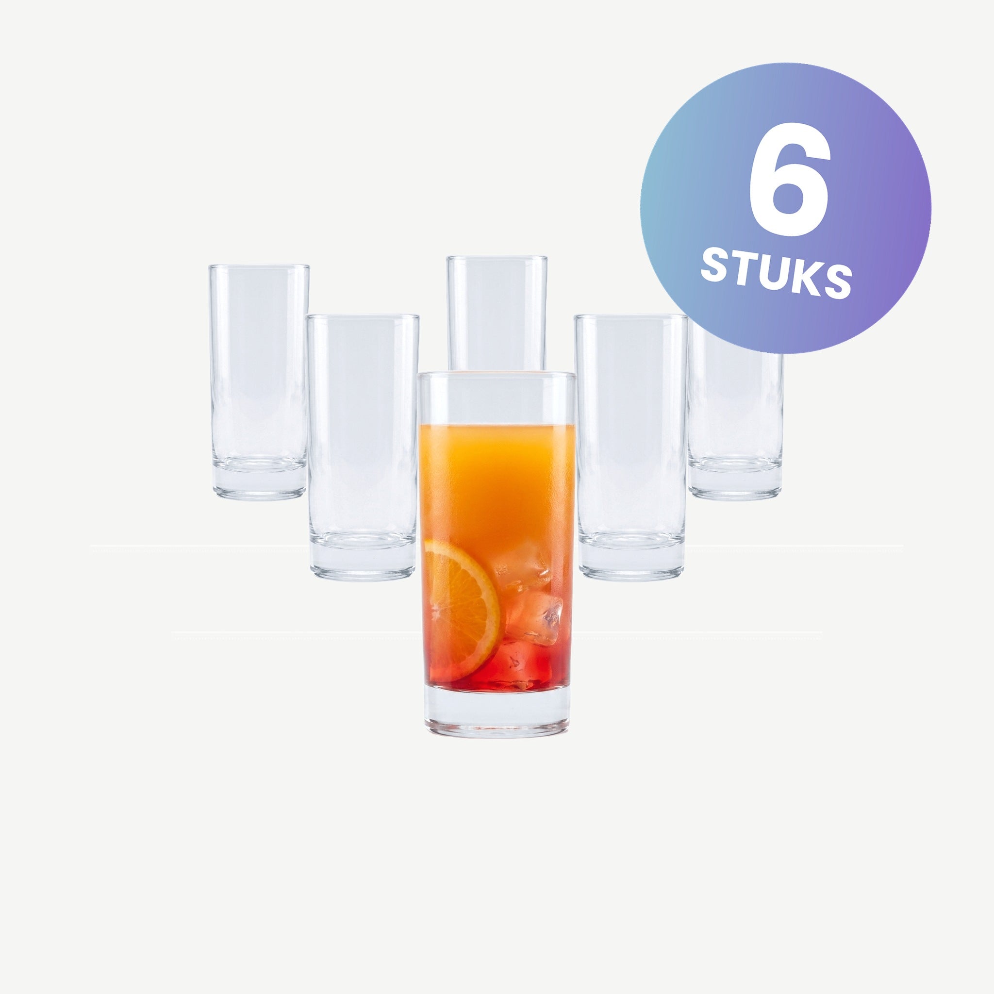 RCR Tocai Longdrinkglas 36 Cl - set van 6 glazen