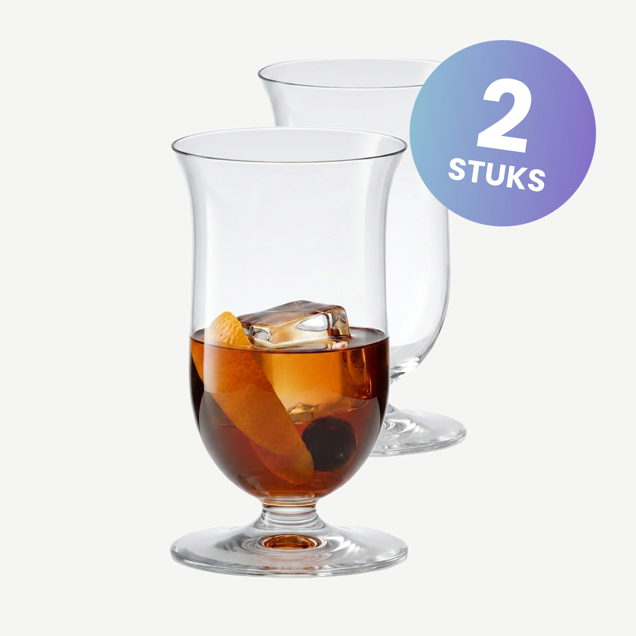 Riedel Vinum Whiskeyglas 18,9 Cl - set van 2 glazen