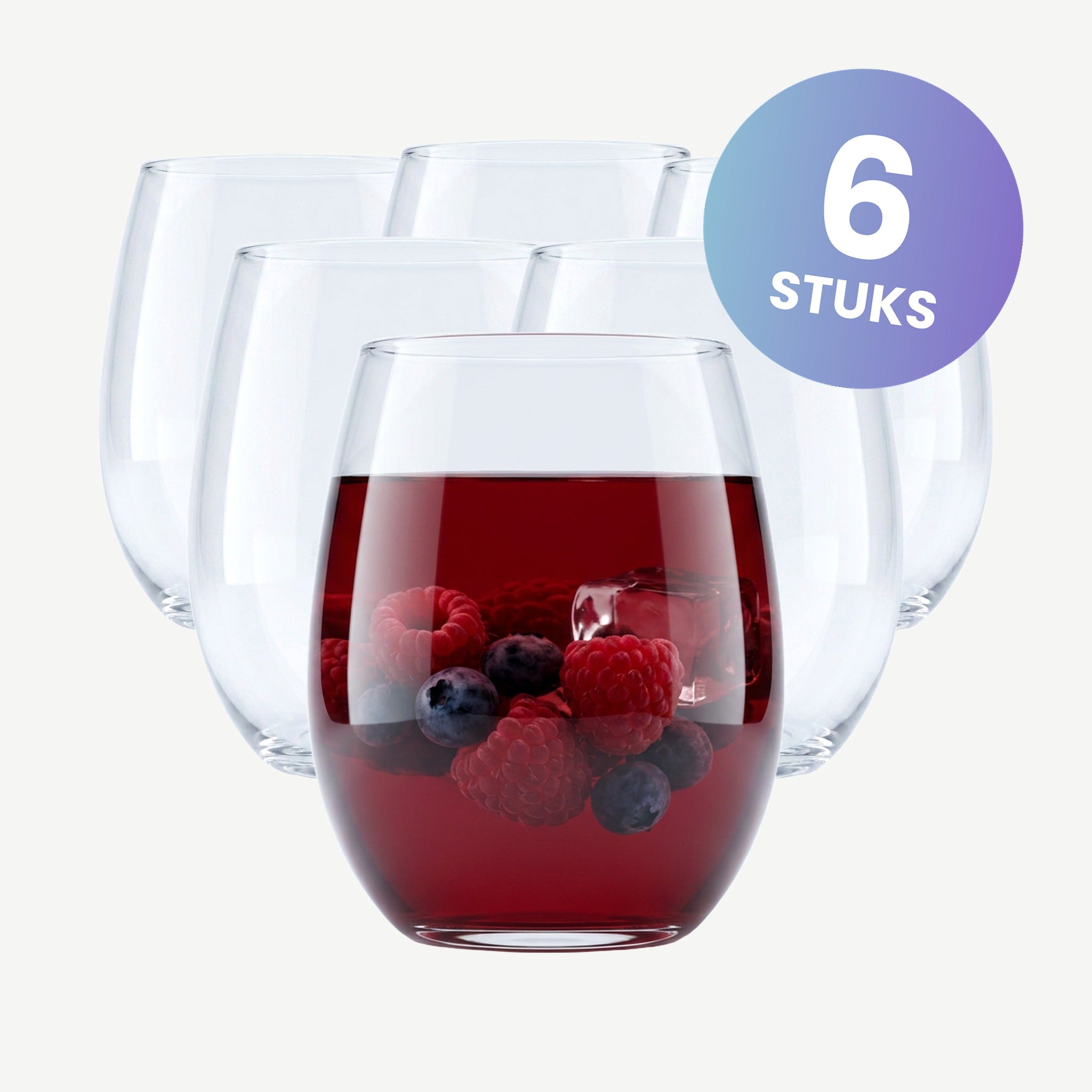 Royal Leerdam Bouquet Tumbler 39 Cl - set van 6 glazen