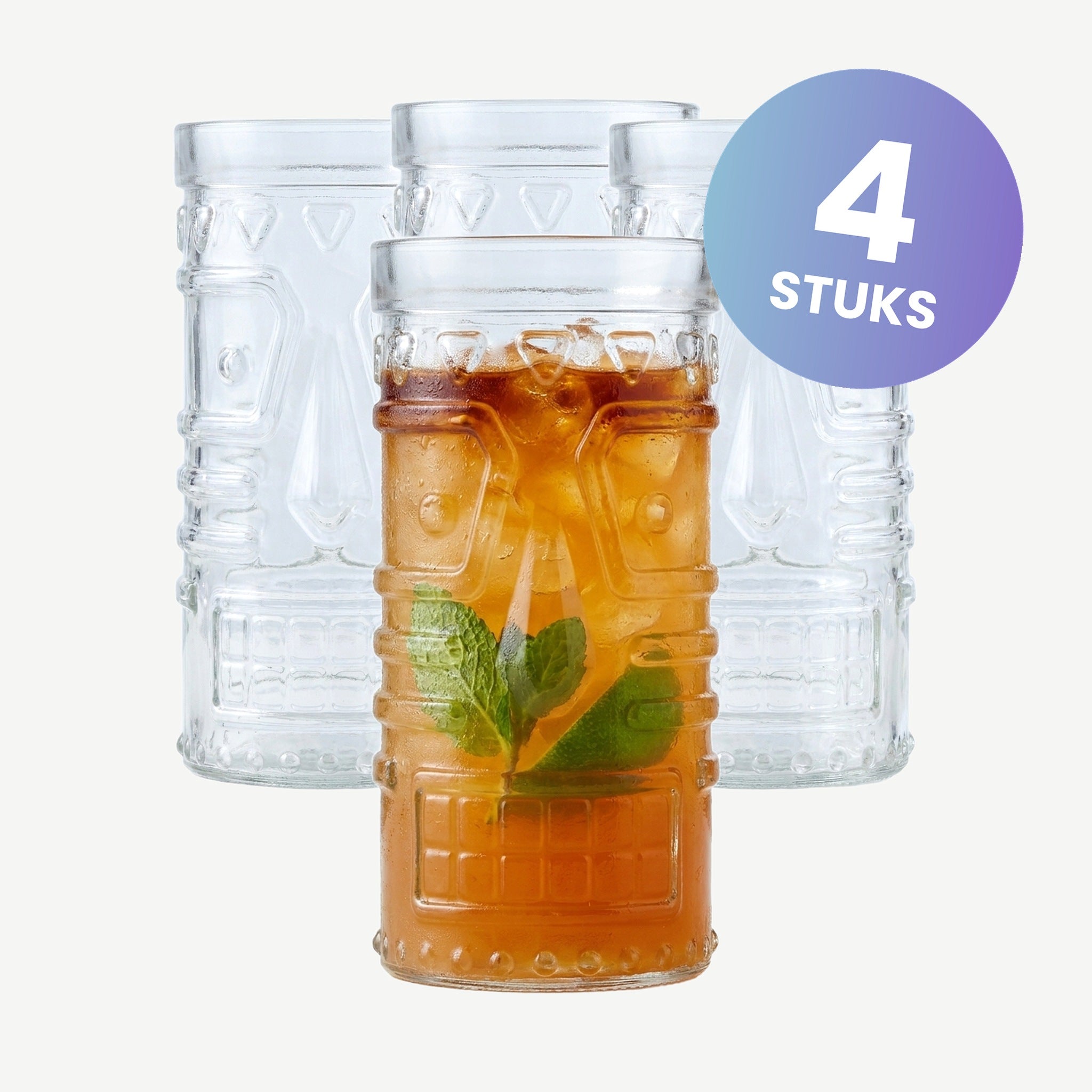 Royal Leerdam Cocktail Tikiglas 49 Cl - set van 4 glazen