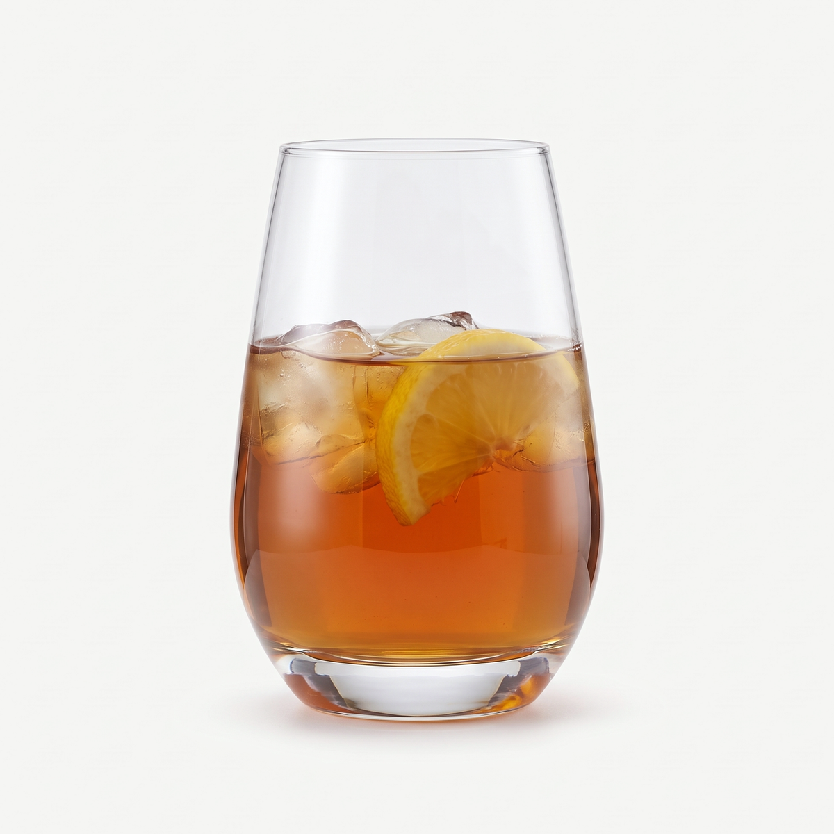 Schott Zwiesel Vina Touch Waterglas 40 Cl Groen gevuld met ijsthee