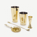 Speakeasy Cocktail Set Goud - 4-Delig