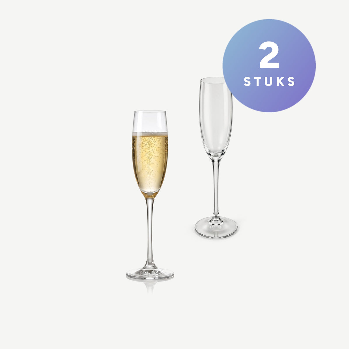 Set van 2 stuks Spiegelau Festival champagneglas 16,8 cl