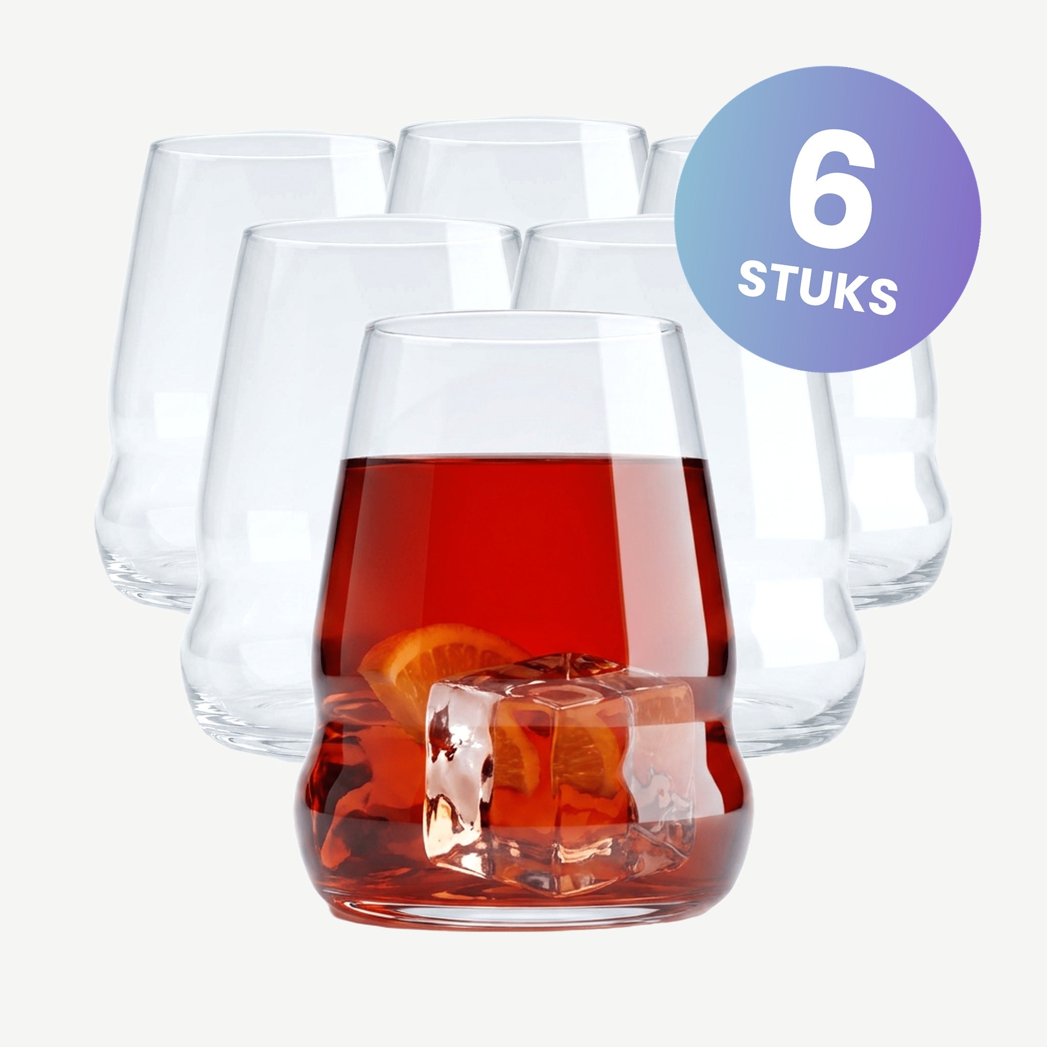 Stölzle Lausitz Cocoon Tumbler 55,5 Cl - set van 6 glazen