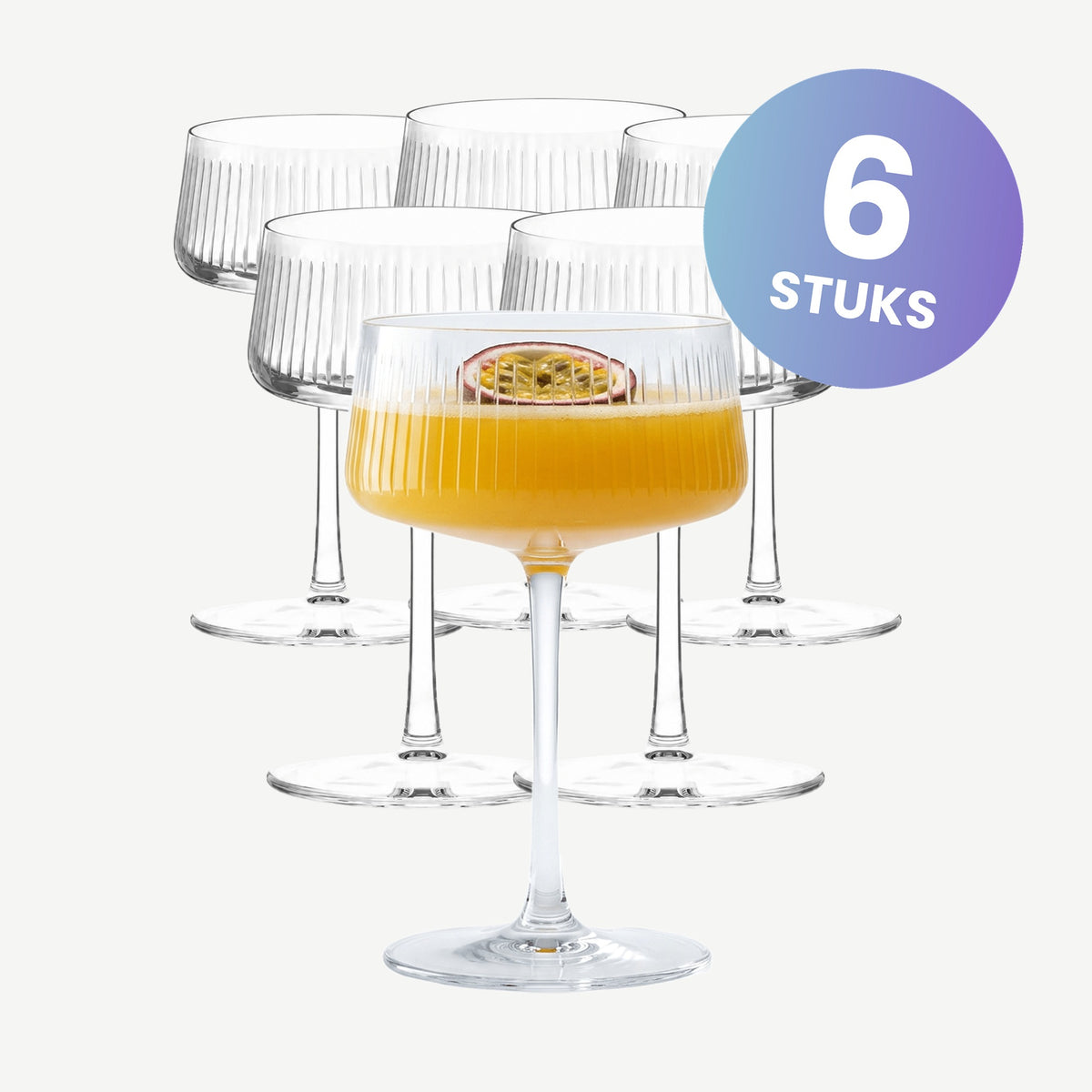 Stölzle Lausitz Soho Champagnecoupe 27.5 Cl - set van 6 glazen