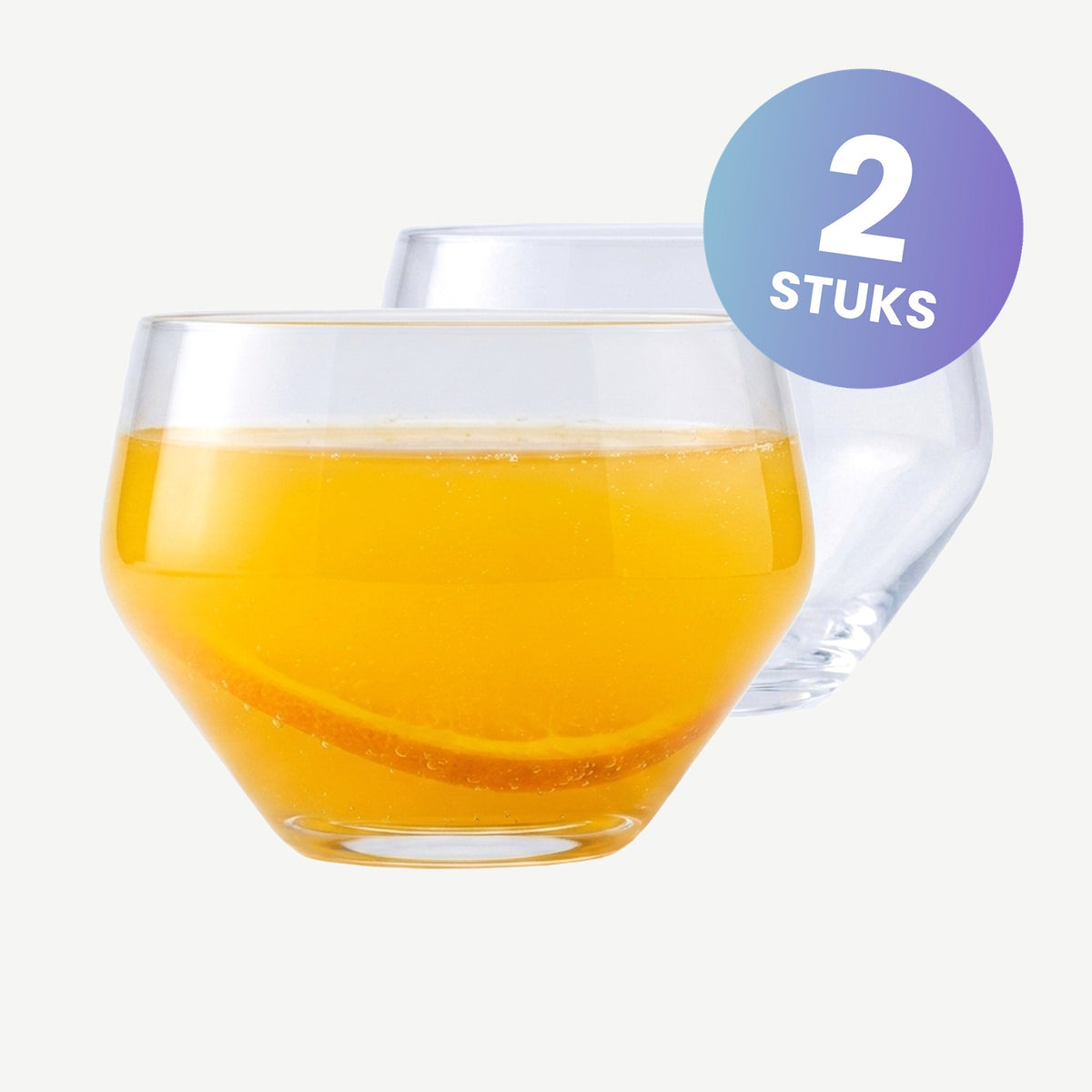 Zwiesel Glas Début Drinkschaal 25,2 Cl met Mousseerpunt - set van 2 glazen