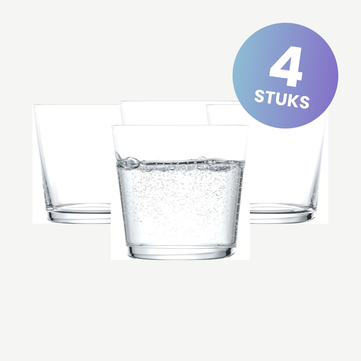 Zwiesel Glas Together Waterglas 36,7 Cl Kristal - set van 4 glazen