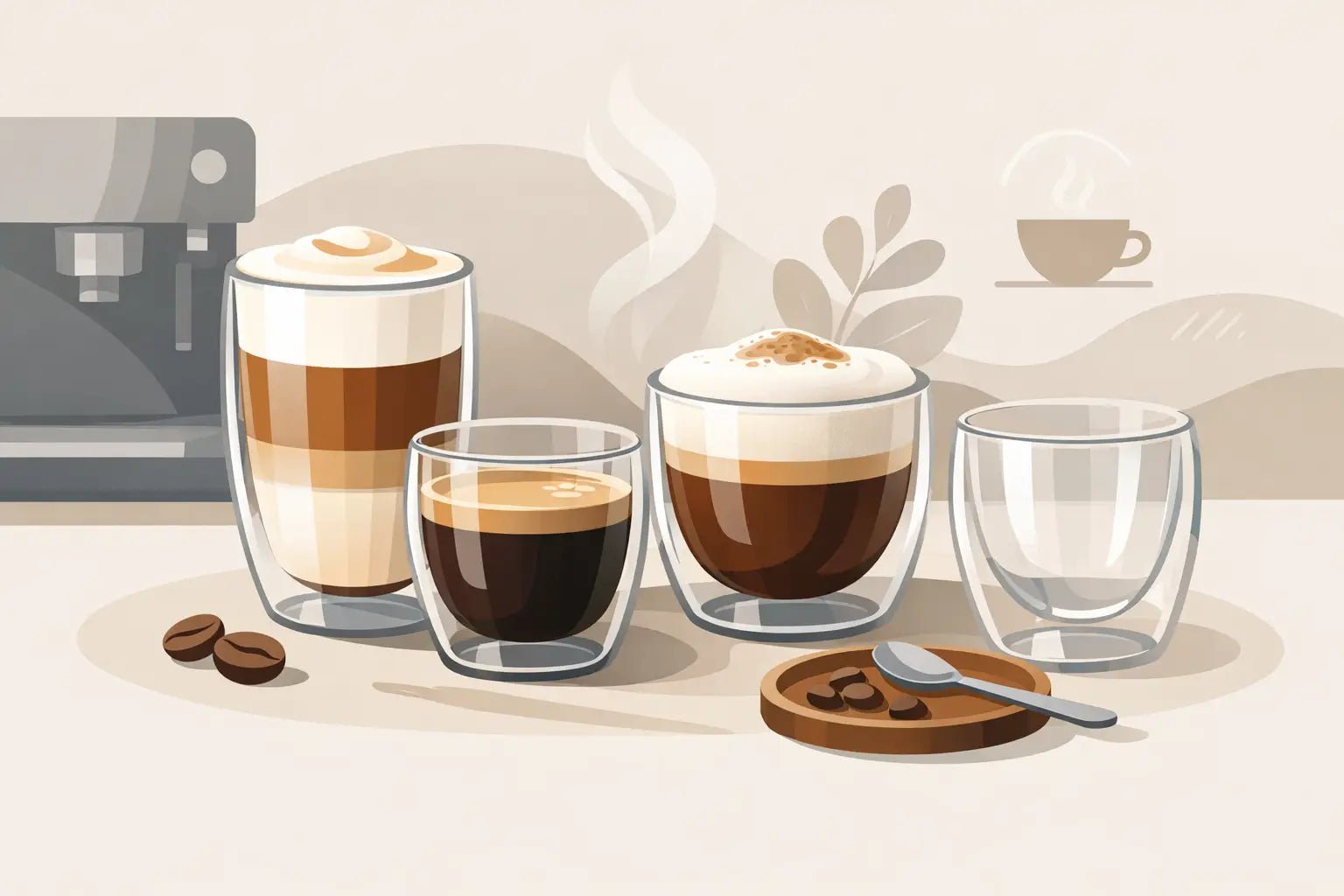 Dubbelwandige koffieglazen set kiezen - Glazen.nl