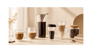 Double-walled glasses