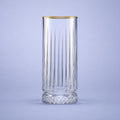 Pasabahce Elysia Longdrinkglas 28 Cl Gouden Rand - 4 Stuks