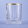 Pasabahce Elysia Tumbler 21 Cl Gouden Rand - 4 Stuks