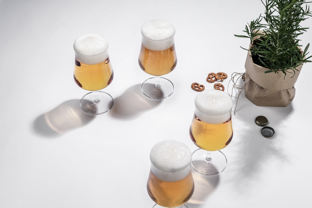 Schott Zwiesel Beer Basic verre à bière artisanale 30 Cl avec repère gradué - 4 pièces