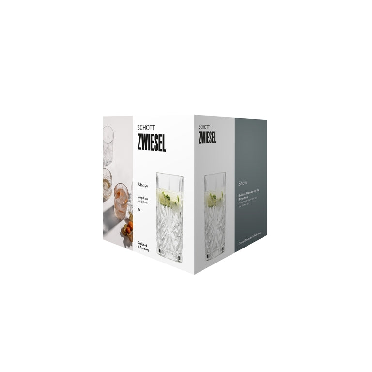 Schott Zwiesel Show verre long drink 36,8 Cl - 4 pièces