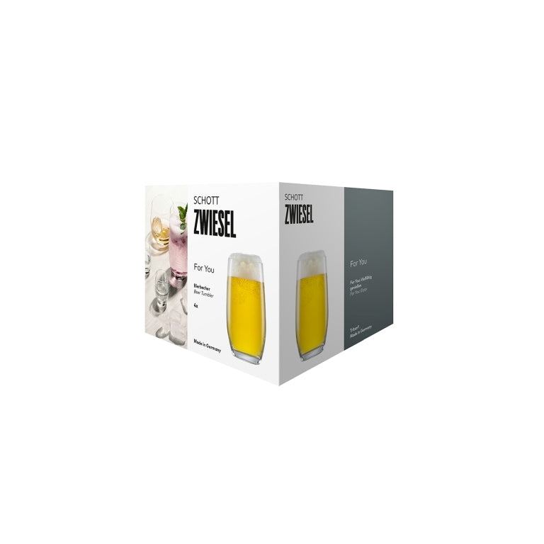 Schott Zwiesel For You tumbler à bière 30 Cl - 4 pièces