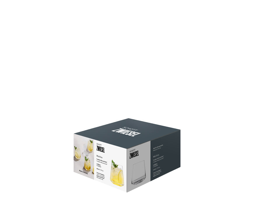Schott Zwiesel MioVino petit tumbler polyvalent 41 Cl avec trait de mesure - 4 pièces