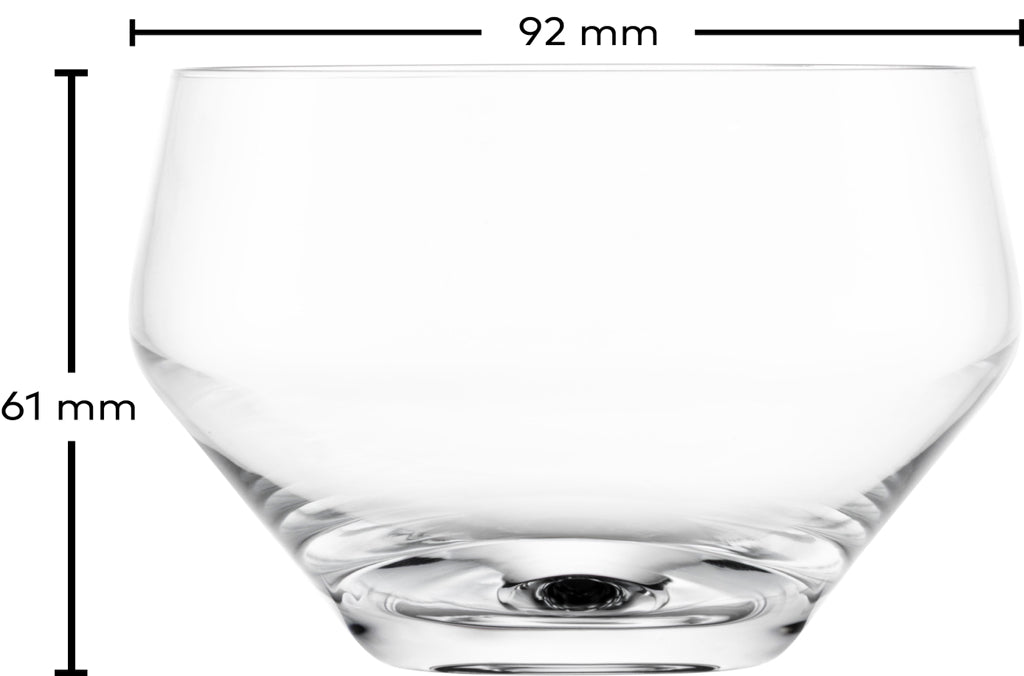 Zwiesel Glas Début coupe à boissons 25,2 Cl avec point de nucléation - 2 pièces