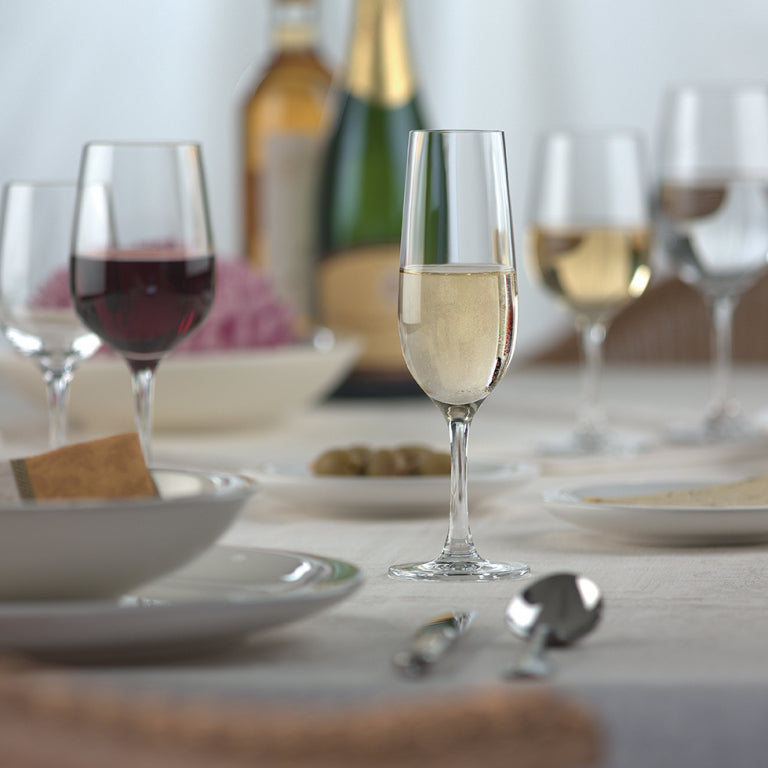 Schott Zwiesel Congresso verre à champagne 24 Cl avec point de nucléation - 6 pièces