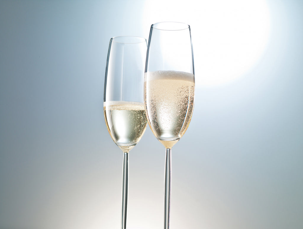 Schott Zwiesel Diva Flûte à champagne 22 Cl avec point de perlage - 6 pièces