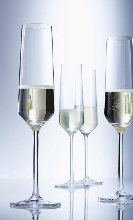 Zwiesel Glas Belfesta verre à champagne 21,5 Cl avec point de pétillement - 6 pièces