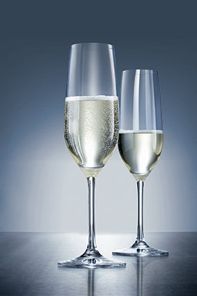 Schott Zwiesel Vina verre à champagne 26 Cl avec point de nucléation - 6 pièces