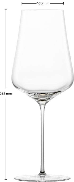 Zwiesel Glas Duo verre à bordeaux 72,9 Cl dans un coffret cadeau - 2 pièces