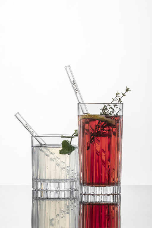 Schott Zwiesel pailles en verre avec logo 15 Cm - 5 pièces