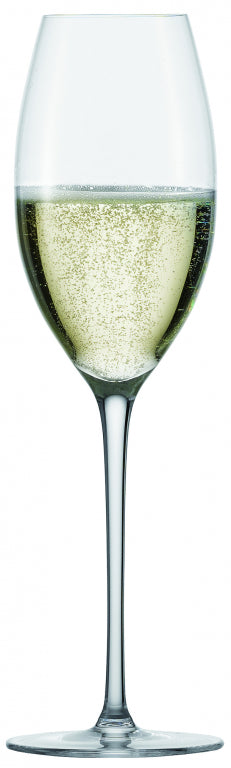Zwiesel Glas Enoteca verre à champagne 30,5 Cl avec point de nucléation dans un coffret cadeau - 2 pièces