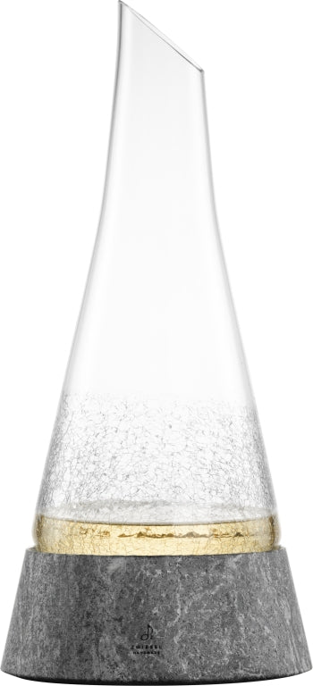 Zwiesel Glas Symbiosis carafe à décanter 75 Cl avec pied en pierre