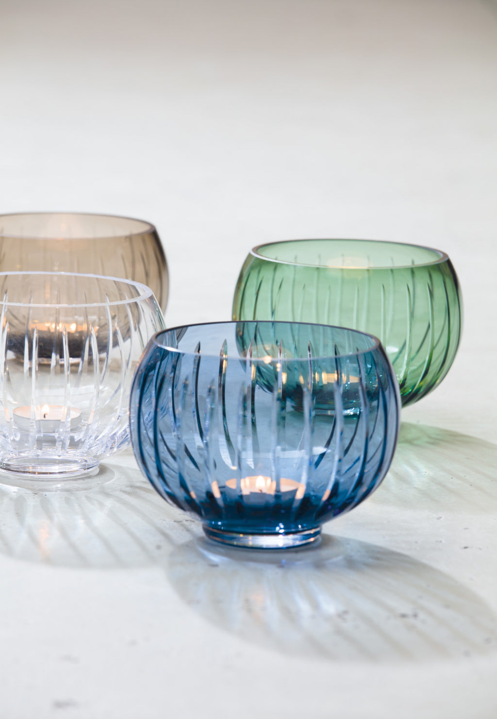 Zwiesel Glas Signum Photophore 137 mm Marron fumé