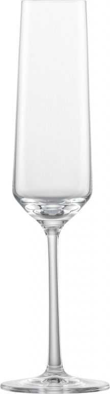 Zwiesel Glas Pure verre à champagne 21,5 Cl avec point de pétillement, en coffret cadeau - 2 pièces