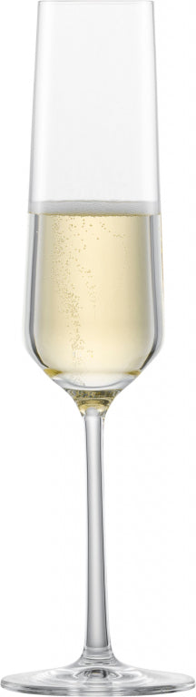 Zwiesel Glas Pure verre à champagne 21,5 Cl avec point de pétillement, en coffret cadeau - 2 pièces