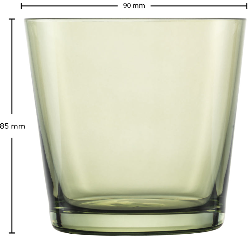 Zwiesel Glas Together verre à eau 36,7 Cl vert olive - 4 pièces