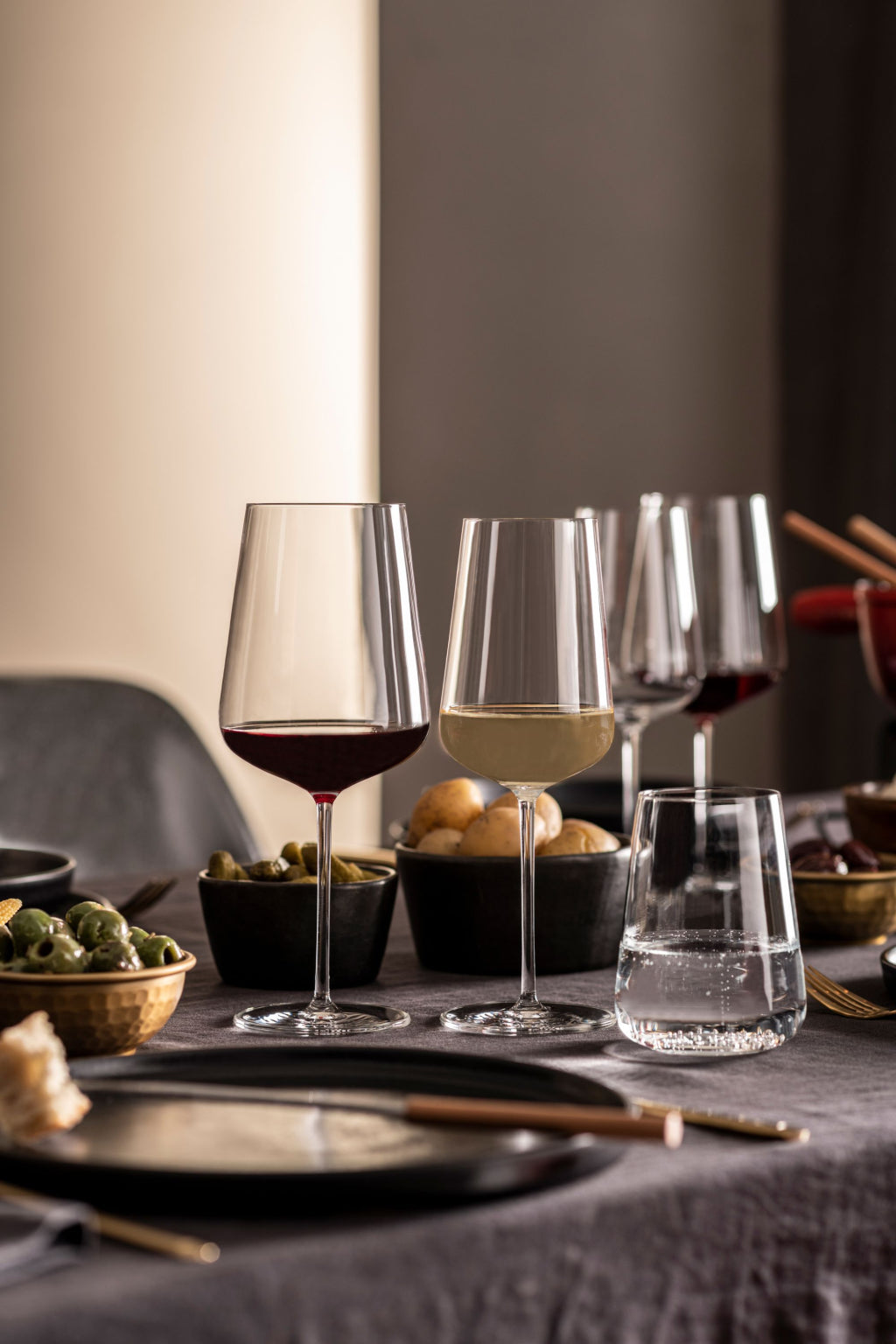 Zwiesel Glas Vervino verre polyvalent 48,5 Cl avec repère de mesure - 4 pièces
