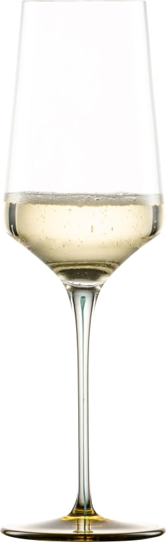 Zwiesel Glas Ink verre à champagne 40 Cl vert ocre