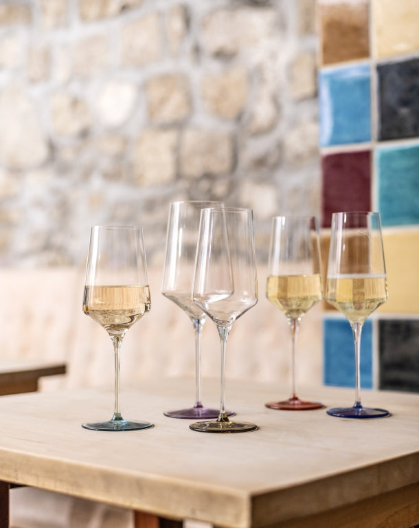 Zwiesel Glas Ink verre à champagne 40 Cl vert ocre