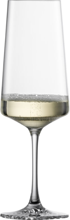 Zwiesel Glas Echo verre à champagne 39,5 Cl avec point de nucléation - 4 pièces