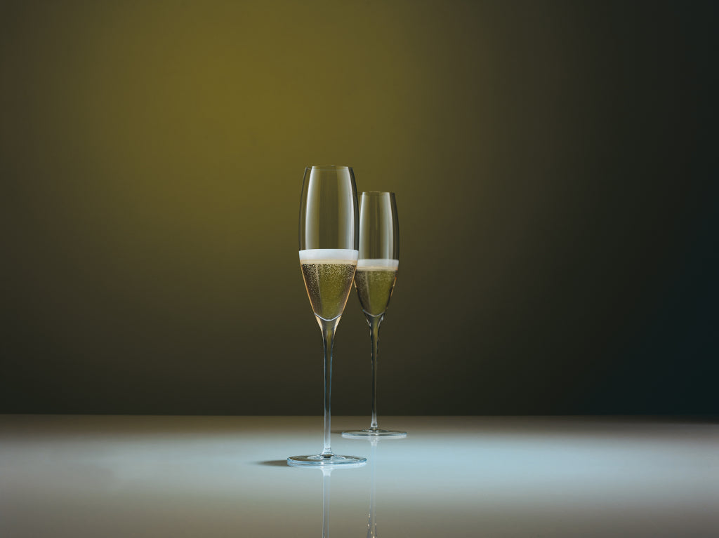 Zwiesel Glas Vinody flûte à champagne 21,4 Cl avec point de nucléation - 6 pièces