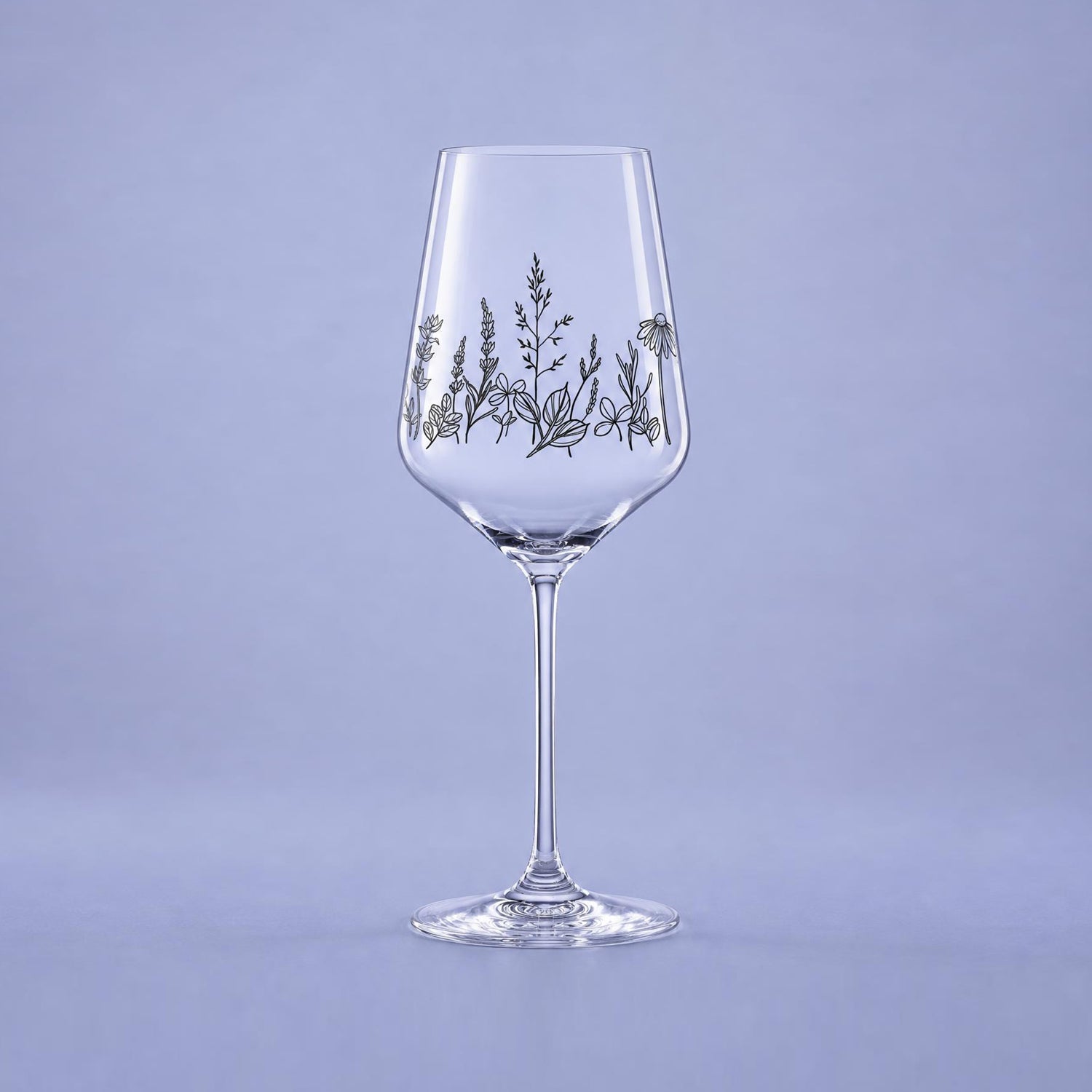 Nachtmann Tattoo Cocktailglas 63 Cl Botanical Zwart - 2 Stuks - Glazen.nl